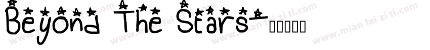 Beyond The Stars字体转换